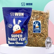 Bundling Rabbit Pellets WON SUPER 1kg+ WON Alfalfa Hay 1kg