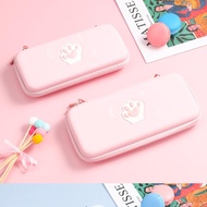 Case Bag Nintendo Switch OLED LITE Cat Paw Game Accessories Console JoyCon Card Cassette Protector