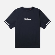 Hot Sale Wilson Men's Tennis Short Sleeve Sports 100% Cotton T-shirt  601