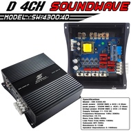 Car POWER Amplifier Subwoofer CLASS D BRAZIL SW-4300D 300W SOUNDWAVE