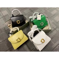 Songmont Small Waist Handbag RESET Series Genuine Leather Fashion Design New Style