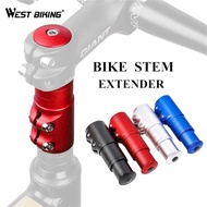 Bike Fork Stem Riser Extender Extension Alloy Bicycle Stem Head Up Raiser Handlebar