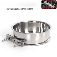 304 Stainless Steel Bowl (Small) Weasel Bowl Dog Bowl Cat Bowl Civet Tray Weasel Feeding Tray