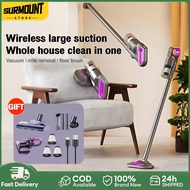 8in1 Cordless dust Mite Vacuum Cleaner 99999pa Mop Vacuum UV99.9% Mite Remover Bed Mattress Vacuum C