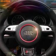 Audi Audi Steering Wheel Decorative Frame Aluminum Alloy Decorative Ring A3 A4 A5 A6 A8 Q2 Covering 