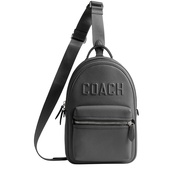 Coach Mens Charter Pack With Coach Graphic - Grey