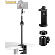 Lammcou Adjustable Camera Stand Mount &amp; Desk Camera C Mount compatible with DSLR Camera