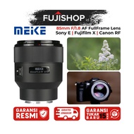Meike AF 85mm F1.8 Full Frame Auto Focus / Lensa Meike 85mm F1.8 STM Garansi Resmi