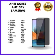 TEMPERED GLASS ANTI SPY SAMSUNG J7 2017-J7 CORE-J7 J710-J7 PRIME-J7 PRO-J730-J8-J8 2018-M01-M01 CORE