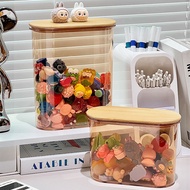 Figure Display Box Storage Box Transparent Acrylic Anti-dust Doll Doll Doll Storage Display Jar