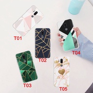 LG G5 G6 G7 G8 Thin Q V20 V30 V30S V35 V40 Case Soft Transparent 127GT Granite Marble Texture Phone Cover