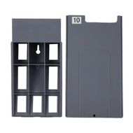 Card Attendance Warehouse Rack Rack Material Card Inventory Retractable Material 10-Bit Card Materia