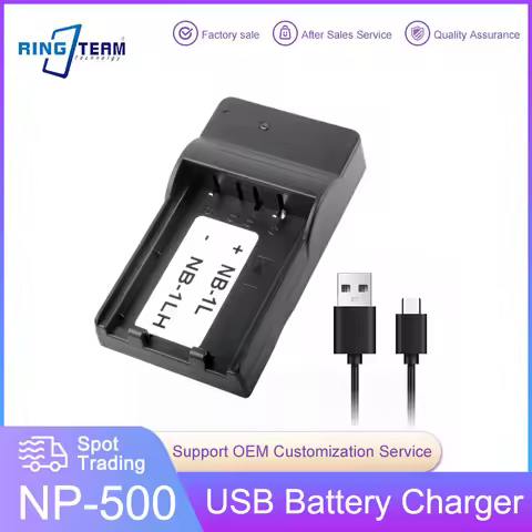 DR-LB4 NP-500 NP-600 Battery USB Charger for Konica DIMAGE 500 530 600 G400 G500 REVIO KD-310Z KD-50