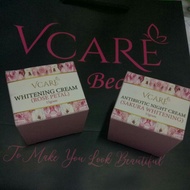 Vcare Set loose items VCARE TONER/VCARE NIGHT CREAM/VCARE SUNBLOCK/VCARE PAPAYA WHITENING SOAP