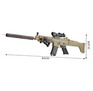 mainan tembakan water gell blaster scar qbz ak12 gun electric auto waterjell good quality