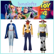 Woody Peep Bo Jessie Cosplay Costumes Machine Washable And Durable
