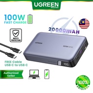 UGREEN 145W Power Bank 25000mAh Portable Charger USB C 3 Port PD 3.0 Battery Pack Digital Display 65W Fast Charging Powerbank iPhone 15 Pro Max iPad Laptop Smartphones Tablet Samsung Oppo Vivo Huawei