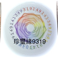 Zhenxiyuan 9319/Digital Book Of Chakra/Shengtianyan/9319/Big Satellite/Seven Chakras/Energy Stickers