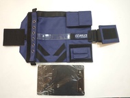 Kneeboard กระดานข้อเท้าสำหรับนักบินการบินแบบ VFR IFR กระดาษแผนที่อากาศยานแบบยูนิฟอร์มการบินแบบพกพาพร