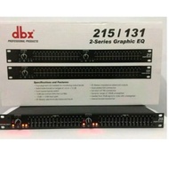 A EQUALIZER DBX 215/131 EQUALIZER DBX 215 /131