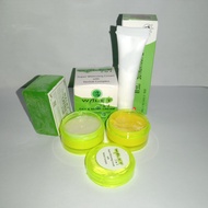 PAKET PROMO CREAM SIANG MALAM + SABUN WALET HIJAU PLUS SALEP WALET