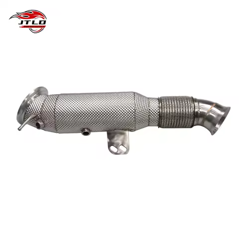 Performance Downpipe For BMW G05 X5 40i - 304 Stainless Steel High Flow Exhaust Upgrade B58 Engine