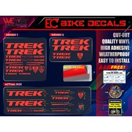 COD WECAST Trek Factory Racing Bike Frame Decals Sticker and  Stickers for Bike Frame