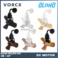 Alpha Kona 3B 16 inches DC Corner Fan Remote Ceiling & Wall Fan