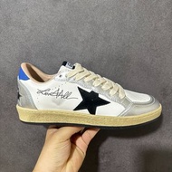 🤩必備復古星星髒髒鞋🤩 高級感藍尾銀邊簽名款百搭休閒鞋 | Golden Goose Ball Star Love All 復古做舊小髒鞋|