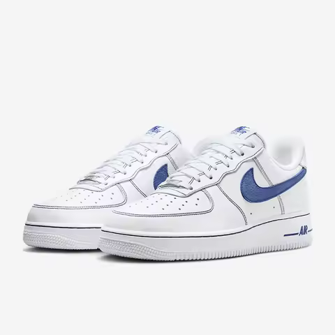 Nike Official Authentic Air Force 1 Low Men's Air Sneakers Thin-soled Non-slip Durable Low-top White