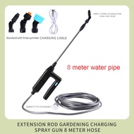 VOVA แท่งเครื่องสเปรย์ขับเคลื่อนด้วยเครื่องยนต์อัตโนมัติเครื่องพ่นไฟฟ้าทรงพลังพร้อม USB 3หัวฉีดหมอกน