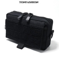 TONFASHION EDC Utility Bag, Zippered Pockets Function Hanging Utility Tool Pouch,  Crossbody Outdoor
