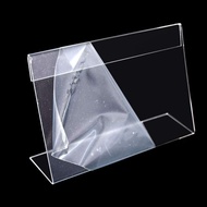 Mica Menu L A4,A5,A6. Mica scan QRCode code, Product information board, Desktop mica Standee, All si