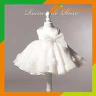 Baby girl princess birthday dress pettiskirt baby girl's dress flower girl's wedding dress performan