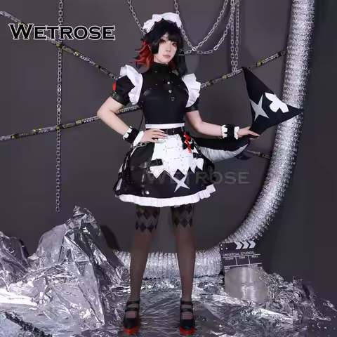 【Wetrose】In Stock Ellen Joe Cosplay Costume Shark Maid Girl Victoria Housekeeping Zenless Zone Zero 
