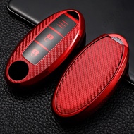 เคสกุญแจรถยนต์ทำจาก TPUเคสกุญแจรีโมตฝาครอบกุญแจรถยนต์สำหรับ Nissan Versa Sentra Altima Rogue Frontie