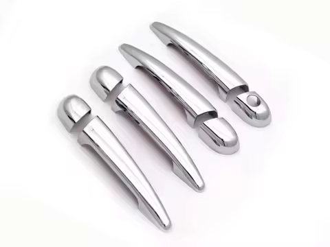One Set Chrome Styling Door Handle Cover For BMW E46 Pre-facelifted Sedan Model