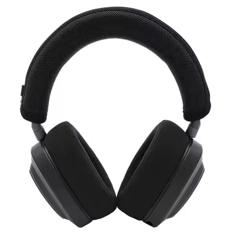 For ASUS ROG 2 Delta II headphones - the crossbar protection pad on the headrest is soft and breatha