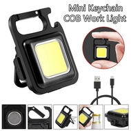 Portable LED Torch Mini Powerful Torch Multifunctional Keychain Light Waterproof Torch Pocket Work L
