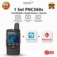 Hytera PoC Radio PNC360s Siap Pakai 1 Set Include Akun Hytalk dan SImcar Telkomsel-Teguhbajasentosa
