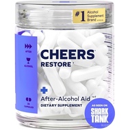 Cheers Restore | Supplement with DHM + L-Cysteine | Feel Better After Drinking & Support Your Liver 