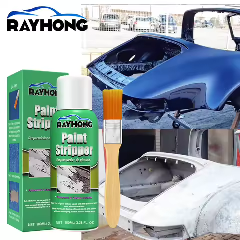 Eco-Friendly Paint Remover: Removes Stubborn Paint Layers, Rapid Stripping, Non-Corrosive, Suitable 