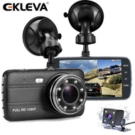 Ekleva 1080P Dual Lens Vehicle Video Dash Cam