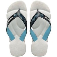 havaianas 哈瓦士 巴西人字拖 男款 Power 白底藍帶海灘鞋 拖鞋 夾腳拖＊潔西小舖＊