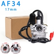 Motorcycle  Carburetor AF34 17mm DIO HPIVDA Zx50 Dio50  2 Stroke for Honda Aluminum Alloy Gx160 engi