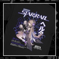 Honkai Star Rail Herta Space Station Game T-Shirt