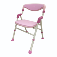 富士康 收合式無凹槽洗澡椅 粉紅色 FZK-188 【杏一】