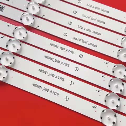 8 PCS/set LED Backlight Strip for 49UH610V 49UH603V 49UH601V 49UH620V 49UH6100 49UH61_UHD_A B HC490D