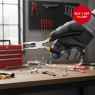 One Piece 5 Inch Mini Long Nose Pliers – Precision Steel Wire Tool for Fine Jobs