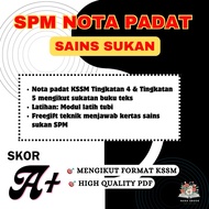 [PDF] SPM Nota Sains Sukan Tingkatan 4 & Tingkatan 5 | Padat & Ringkas